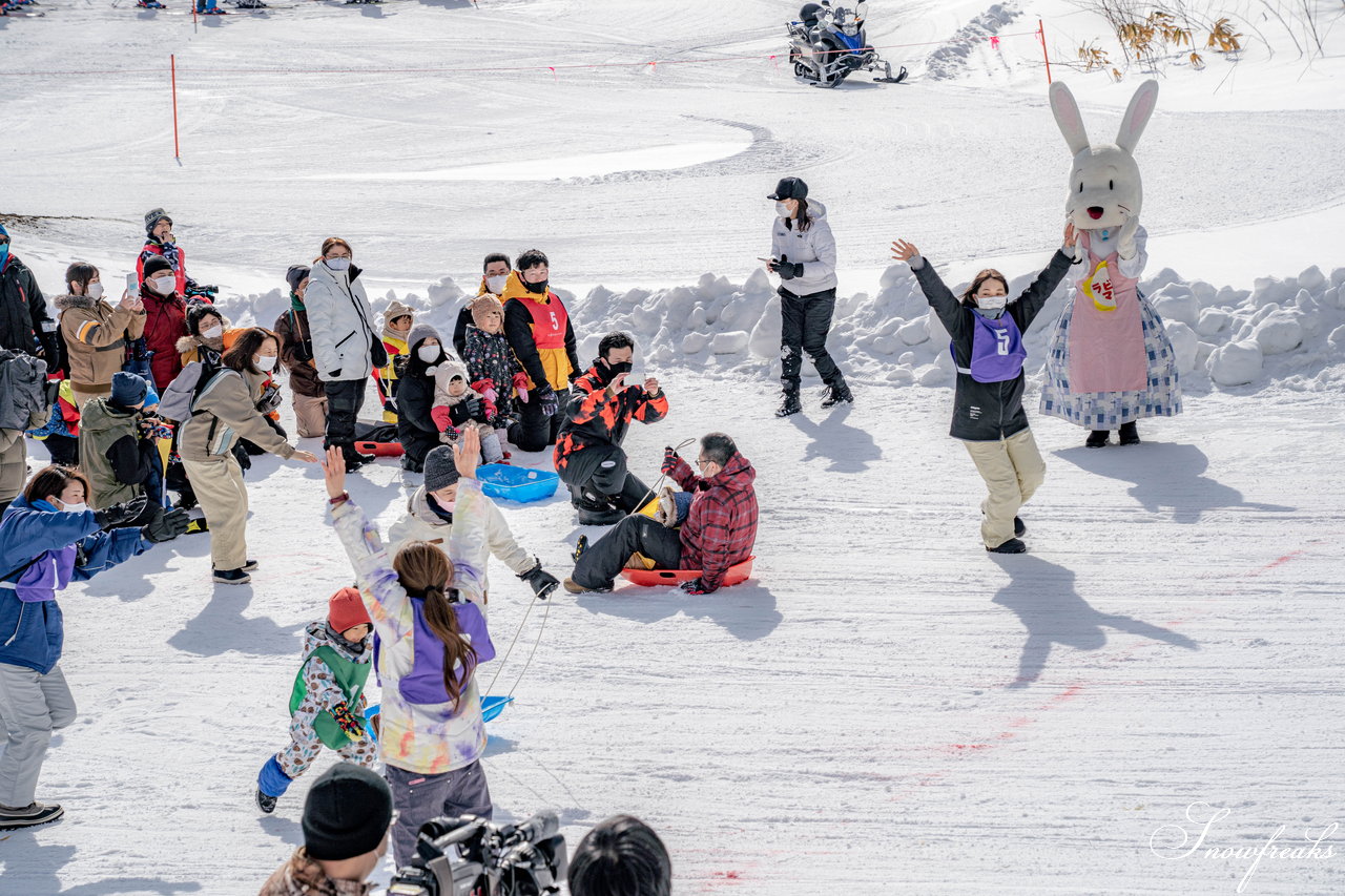 井山敬介さん＆清水宏保さんと一緒に雪遊び♪新しいカタチの子育てネットワークコミュニティ『Kids com』イベント、親子で楽しい［スノースポーツフェスティバル］in サッポロテイネ